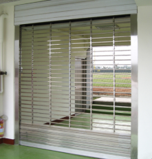 CỬA CUỐN SONG NGANG INOX VUÔNG 20