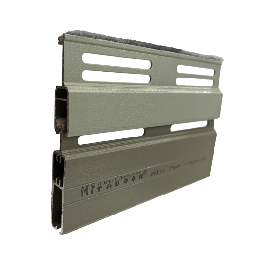 CỬA CUỐN NHÔM MITADOOR KHE THOÁNG MIX 76